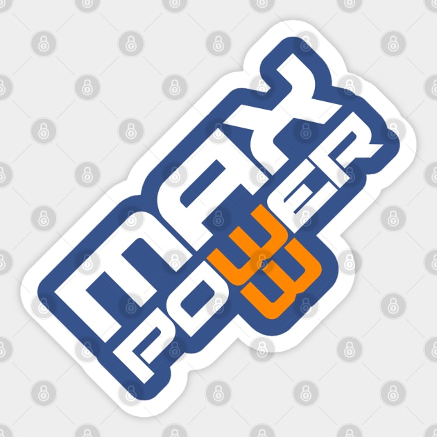 Max Power 33 Sticker by Hotshots